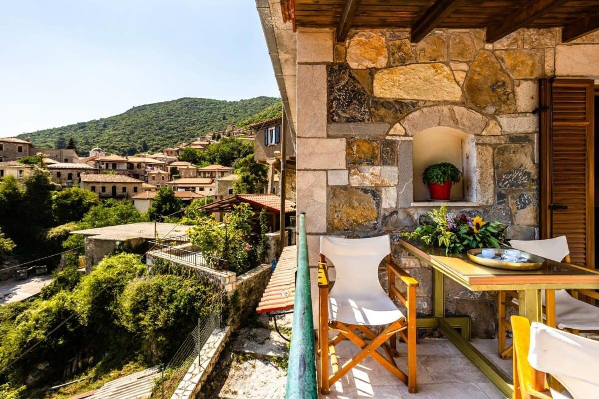 Stemnitsa Stone Residence - Comfy Mountain Getaway 외부 사진